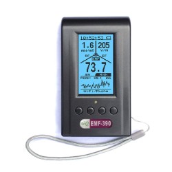 Портативный измеритель ЭМП, КНЧ, ЭФ и РЧ излучения GQ EMF-390