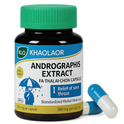 Андрографис 20 экстракт капсулы - Andrographis 20 Extract Capsules (KLO)