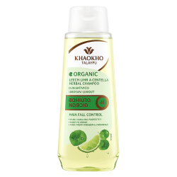 Жирная себорея шампунь - Leech Lime Centella Shampoo (KHAOKHO)