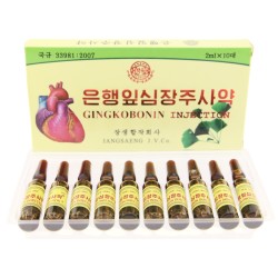 Gingkobonin Injection Ampoules (Jangsaeng)