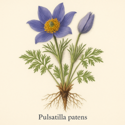 Прострел раскрытый - Pulsatilla patens