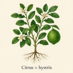 Цитрус кафрский - Citrus x Hystrix