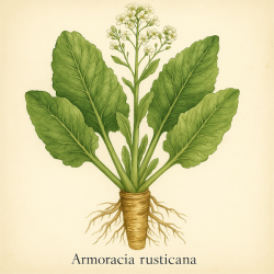 Хрен посевной - Armoracia rusticana
