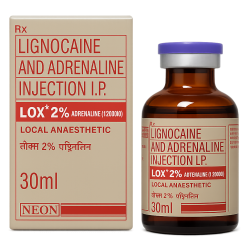 Лидокаин гидрохлорид с адреналином инъекции – Lignocaine and Adrenaline Injection 2% (NEON)