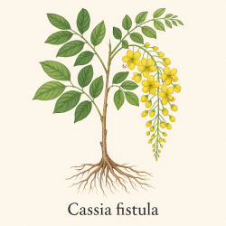 Кассия трубчатая - Cassia fistula L 