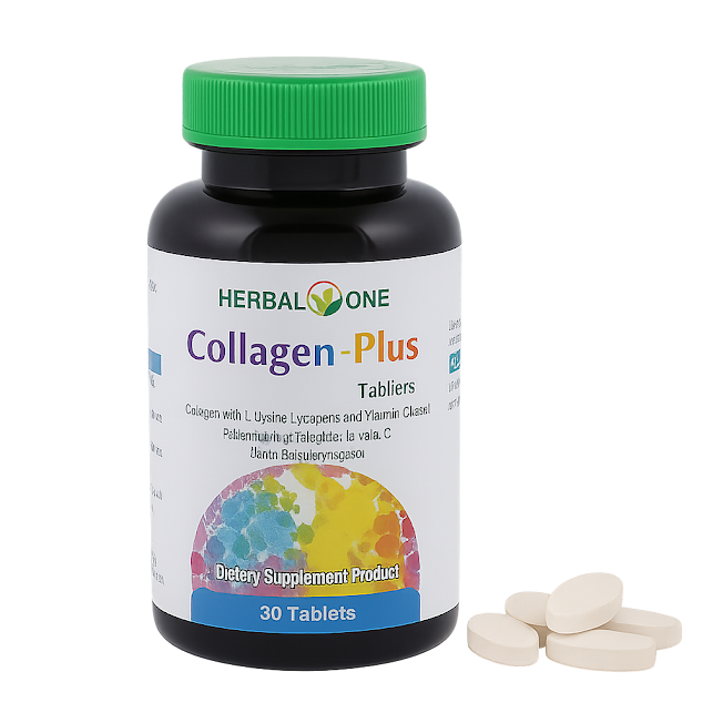 Коллаген плюс капсулы - Collagen Plus Capsules (Herbal One)