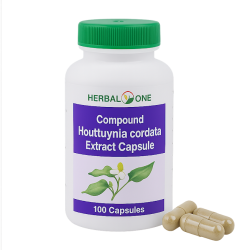 Хауюттюния микстура капсулы - Houttuynia Compound Capsules (Herbal One) 