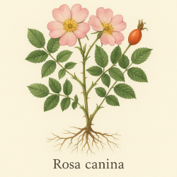 Шиповник собачий - Rosa canina 