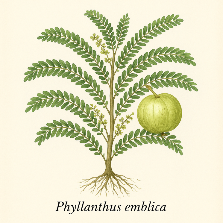 Филлантус эмблика - Phyllanthus emblica  