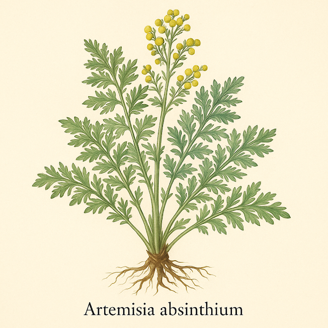 Полынь горькая - Artemisia Absinthium