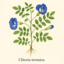 Клитория тройчатая - Clitoria Ternatea