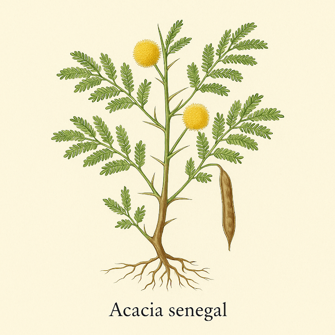 Акация сенегальская (гуммиарабик) - Acacia senegal 