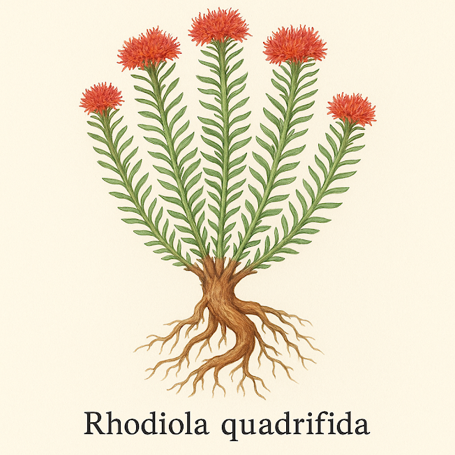 Родиола четырёхраздельная - Rhodiola quadrifida