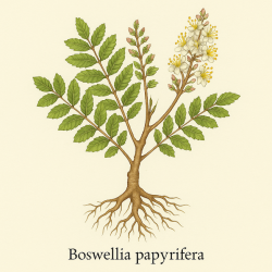 Босвеллия папиросная (смола) — Boswellia papyrifera (resinoid)
