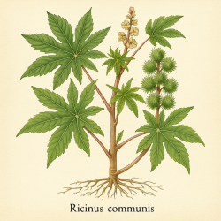 Клещевина обыкновенная — Ricinus communis 