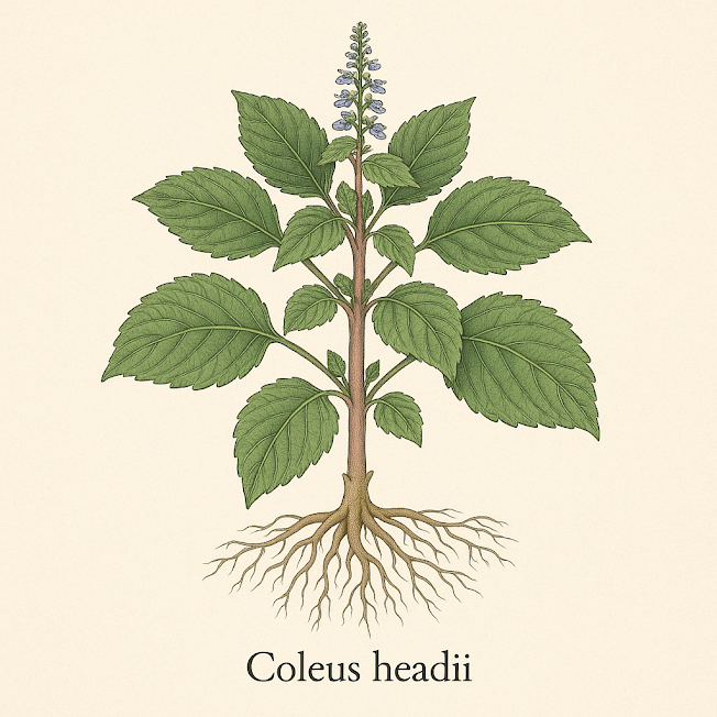 Колеус головчатый - Coleus headii 