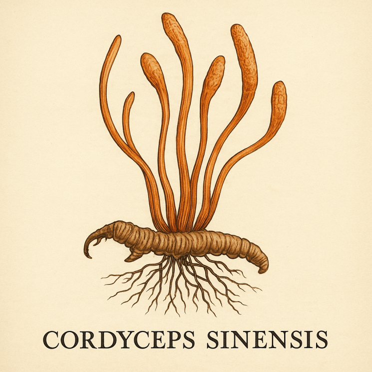 Кордицепс китайский - Cordyceps sinensis