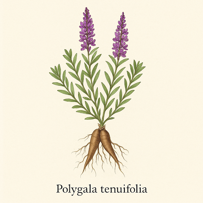 Полигала тонколистная - Polygala tenuifolia