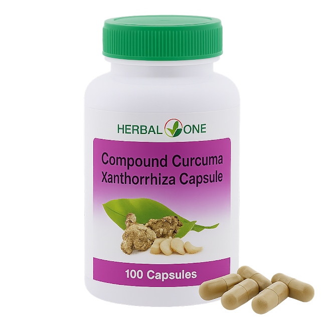 Куркума яванская микстура - Curcuma Xanthorrhiza Compound (Herbal One)