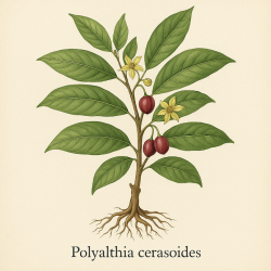 Полиальтия вишнёвидная - Polyalthia Cerasoides