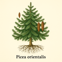 Ель восточная (смола) - Picea orientalis (gum)