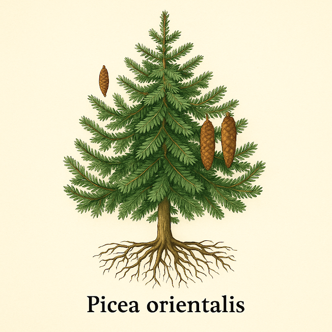 Ель восточная (смола) - Picea orientalis (gum)