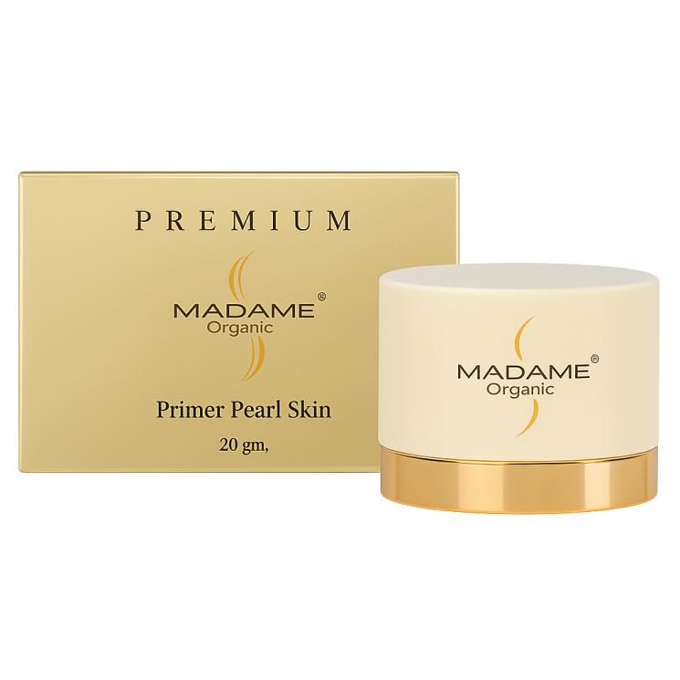 Праймер для кожи с перламутровым эффектом - Primer Pearl Skin (Madame Organic)