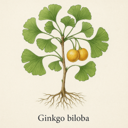 Гинкго двулопастной - Ginkgo biloba