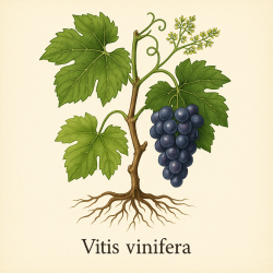 Виноградная косточка - Vitis vinifera semen