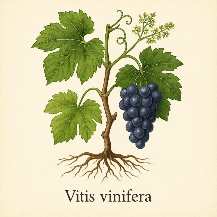 Виноградная косточка - Vitis vinifera semen