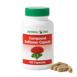 Сафлор микстура капсулы - Safflower Compound Capsules (Herbal One) 