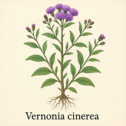 Вернония серая - Vernonia Cinerea