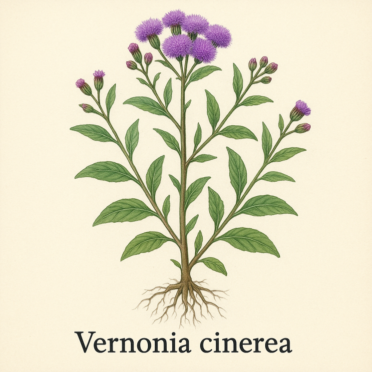 Вернония серая - Vernonia Cinerea