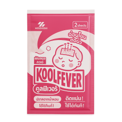 Antipyretic patch for children from 0 to 2 years old