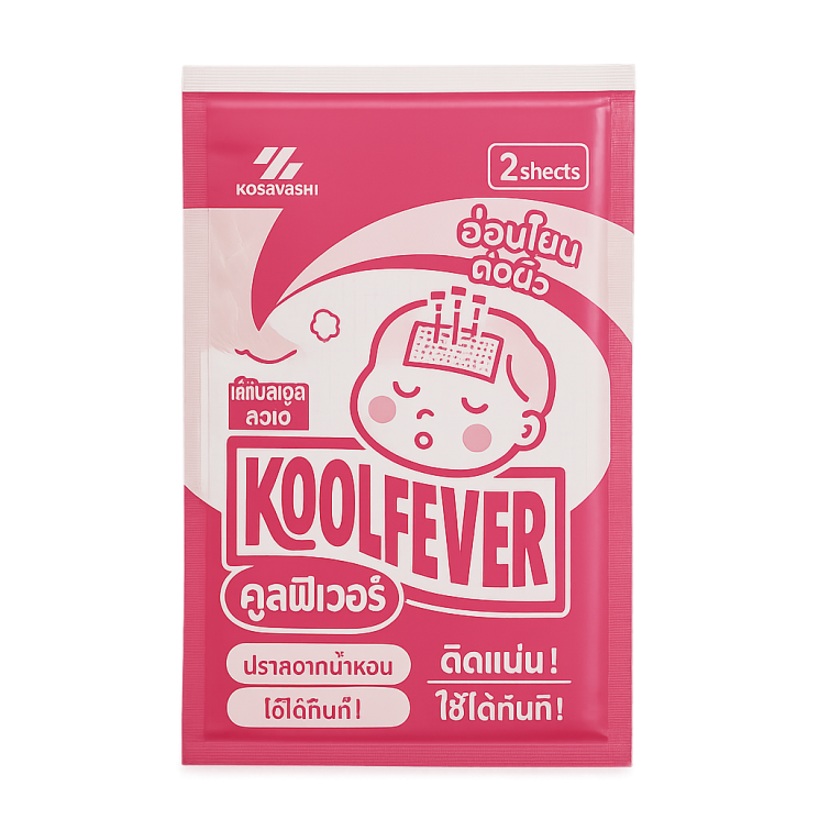 Жаропонижающий пластырь для малышей от 0 до 2х лет (KoolFever)