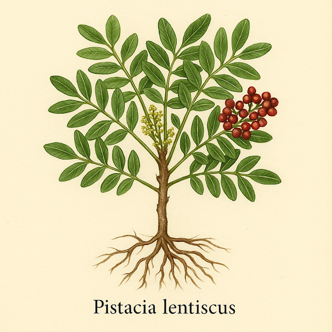 Фисташка мастиковая (смола) - Pistacia lentiscus (resinoid)