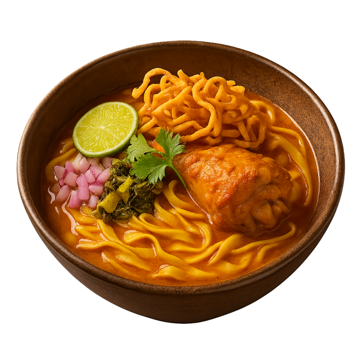 Лапша рисово-пшеничная Кхао Сой - Northern Thai Noodle Khao Soy (Amporn)