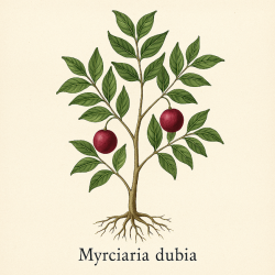 Мирициария дубия  (плод) - Myciaria dubia (fruit) 