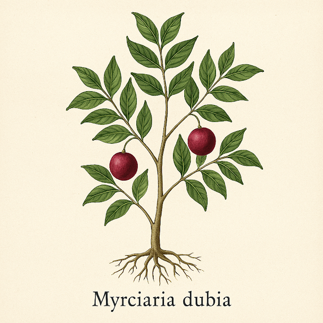 Мирициария дубия  (плод) - Myciaria dubia (fruit) 