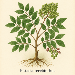 Фисташка терпентинная (смола) — Pistacia terebinthus (resinoid)